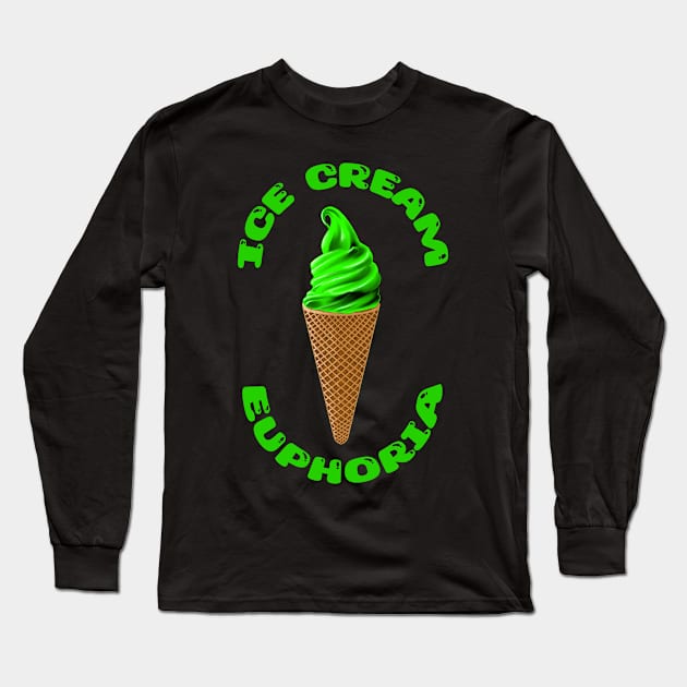 Ice Cream Euphoria 2 Long Sleeve T-Shirt by virgot